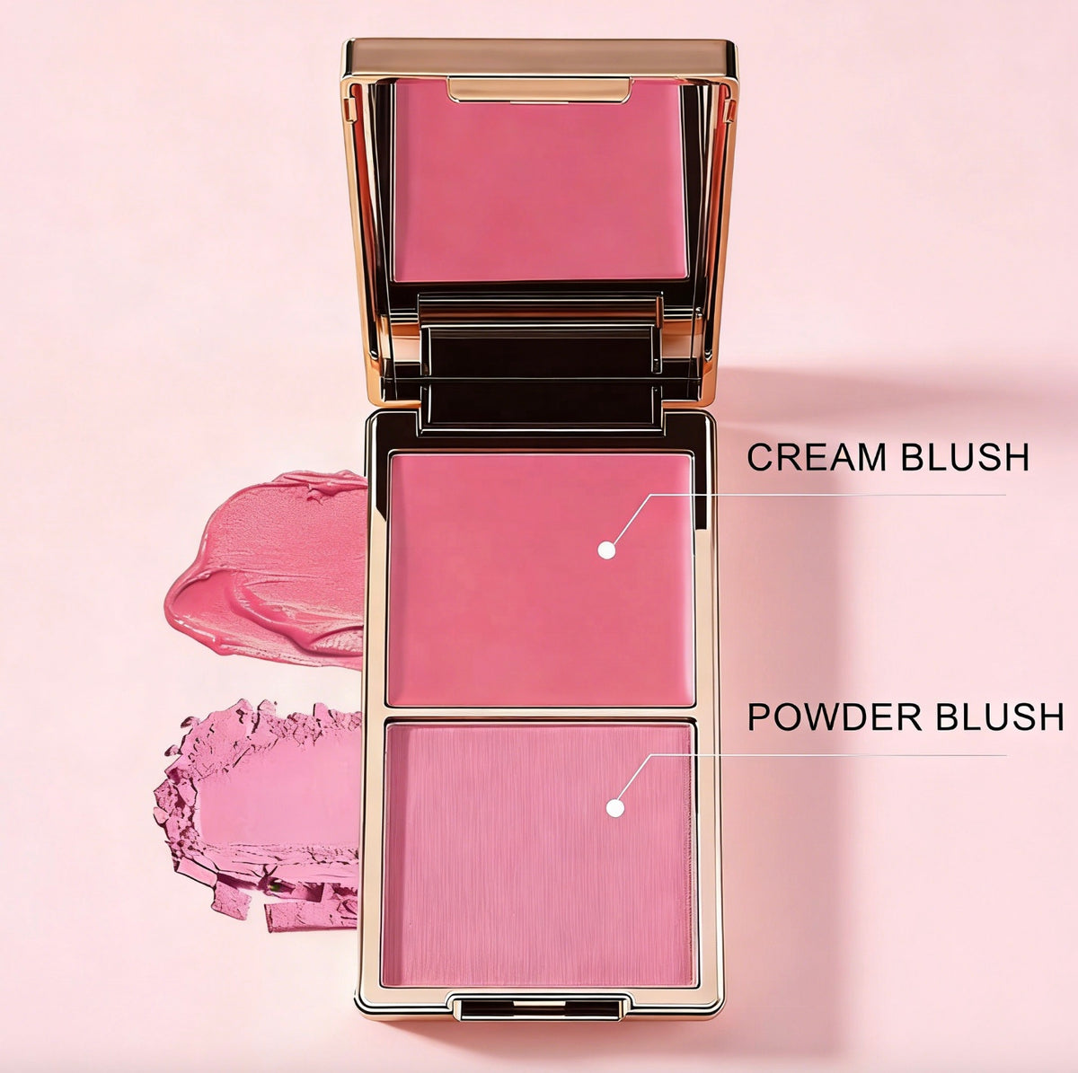 2-in-1 Waterproof Face Blush & Bronzer