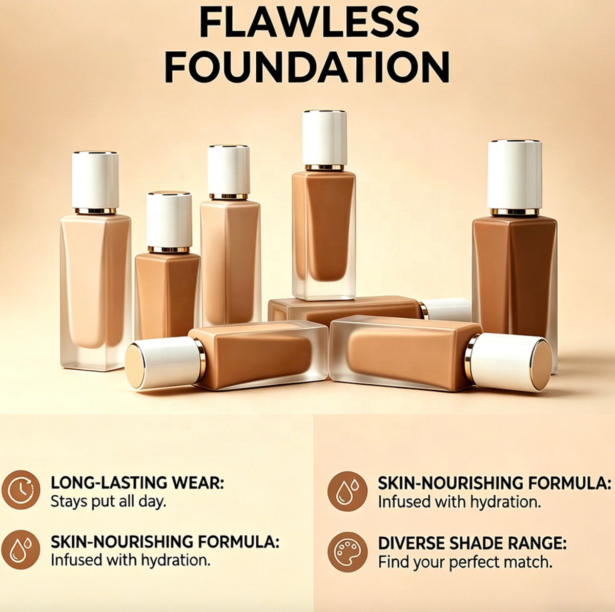 Full Coverage SPF Foundation