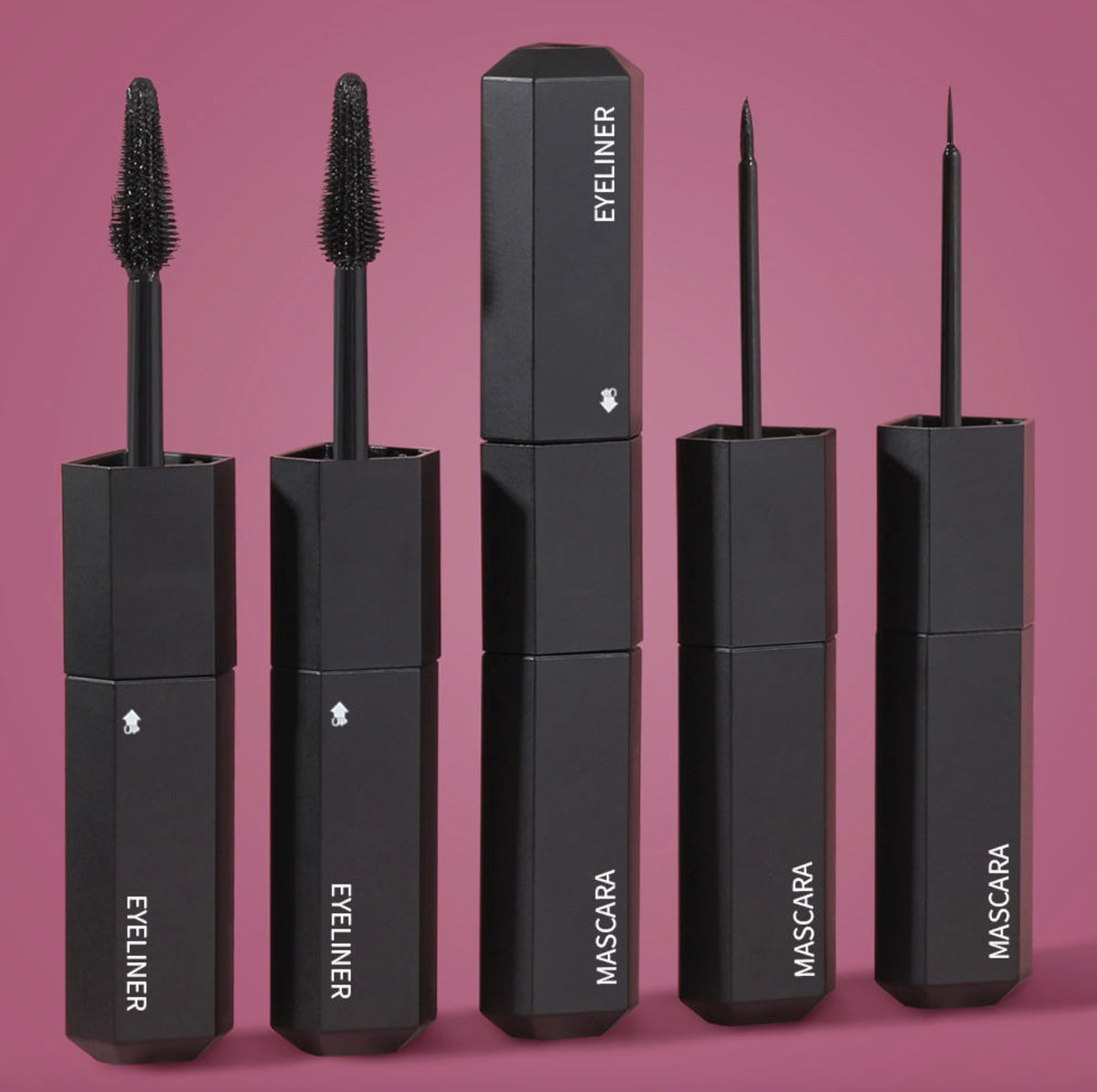 2-in-1 Waterproof Mascara & Liquid Eyeliner